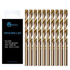 1/4 Inch Cobalt Drill Bits M35 Hss 135 Degree Tip Jobber Length Twist Drill Bit 