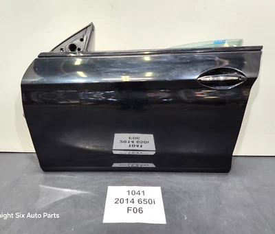 ✅ 13-19 OEM BMW F06 M6 640 650 porta dianteira esquerda driver concha safira preta 475 - Imagem 1 de 4