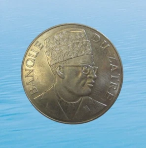 ZAIRE 20 MAKUTA 1976 MOBUTU SESE SEKO KM 8 #803# - Picture 1 of 2