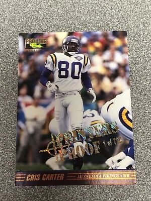 1995 Classic Pro Line Series II Printer's Proof /725 Cris Carter #II-7 HOF - Image 1 of 2