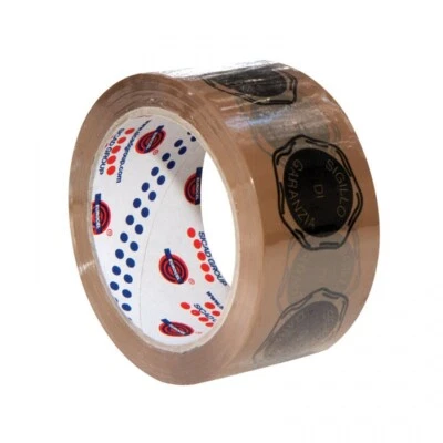Nastro con Sigillo di Garanzia da Imballo Eurocel Colore Avana 55mm x 66mt