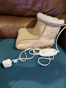 Beurer FW20UK Cosy Foot Warmer - Taupe, Electric - Hardly Used