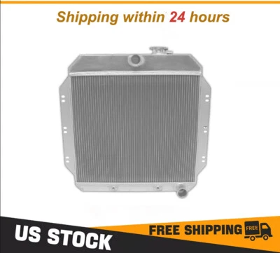 3-рядный алюминиевый радиатор 21 дюйм Вт для 1960 1961 1962 Chevy C10 C20 пикапа l6 V8 - Изображение 1 из 4