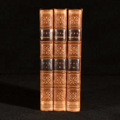 1806-07 3vols The Adventurer John Hawkesworth Newspaper Illustrated - Image 1 of 4