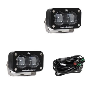 Baja Lights S2 SAE LED Luz Auxiliar Pod Par 23-7801 - Imagen 1 de 1