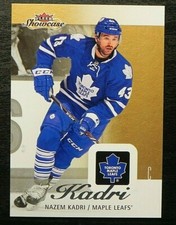 2013-14 13/14 Fleer Showcase #92 Nazem Kadri Toronto Maple Leafs