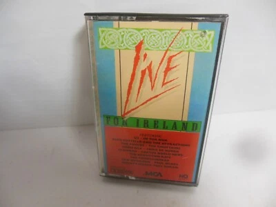 Live For Ireland Cassette 1988 Various Artists U2 Pogues Costello - Image 1 of 2