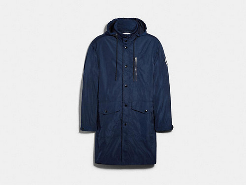 Giacca Mac Coach uomo leggera nuova con etichette piccola prezzo al pubblico consigliato $598 #89731