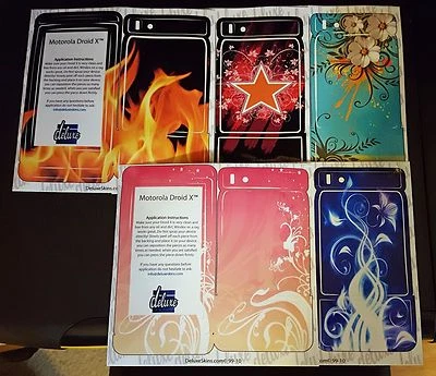Droid X кожи самоклеящийся чехол новый - Изображение 1 из 4