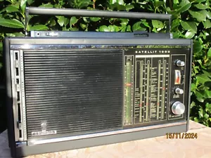 GRUNDIG SATELLIT 1000, Weltempfänger, Transistorradio, Radio, TOP!!! - Bild 1 von 7
