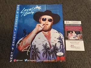 ERNEST Signed Locals Only 8x10 Promo Big Loud Records JSA COA Country Music - Picture 1 of 4