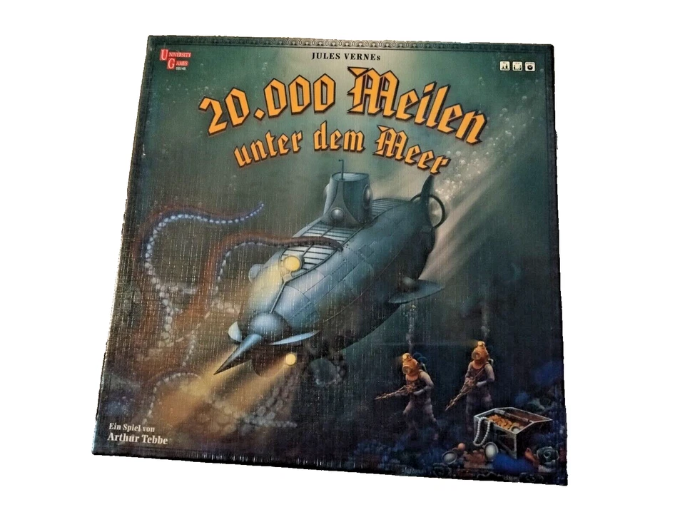Brettspiel- 20000 Meilen unter dem Meer - University Games - Bild 1 von 1