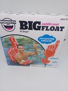 Asiento de sillín BigMouth Big Float #1 diseño de dedo nuevo en caja equipo deportivo - Imagen 1 de 4