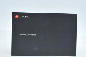 Leica M8 Original Instruction Manual - Photo 1/1