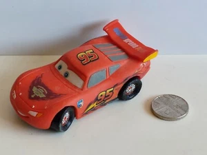 Disney Cars Lightning McQueen Cake Topper Hard Plastic Car Vehicle - Picture 1 of 5