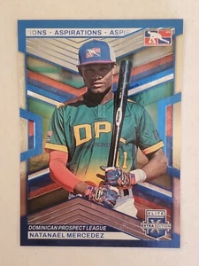NATANAEL MERCEDEZ 2023 Elite Extra Edition ASPIRATIONS BLUE #'d 110/349 DPL - Bild 1 von 1