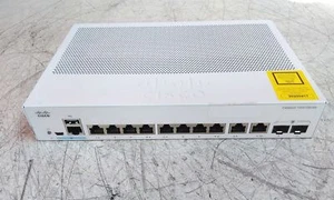 Cisco Catalyst C1000-8T-E-2G-L 10-Port Gigabit Network Switch No PSU  - Picture 1 of 9