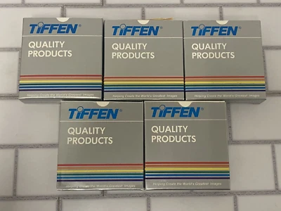 TIFFEN 55MM FILTERS *5 DIFF FILTERS *SEE DESCRIPTION FOR INFO IN FULL *T21 - Image 1 of 4