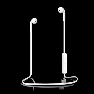 Sports Stereo Wireless Bluetooth Headset Earphone Headphone Earbuds White - Picture 1 of 8