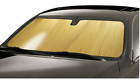 Custom-Fit Roll-Up Gold Sunshade By Introtech Fits Infiniti Qx70 14-18 Suv W/ Se
