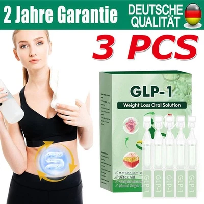 MARKENLOS 3 Box GLP - 1-Gewichtsverlust oraler Lösung orales Flüssigkeitspeptidkomplex-Ser