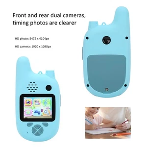 Kids Wireless Walkie Talkie Camera 720P Mini Digital Video Camcorder Toy Gift FY - Zdjęcie 1 z 24