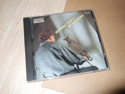 RED RODNEY QUINTET : NO TURN ON RED CD 1989 DENON CY-73149 JAPAN - Bild 1 von 3