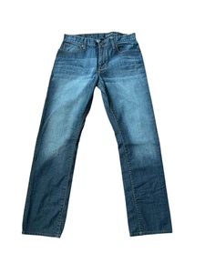 GAP Premium Straight Men’s Jeans 33x34 Medium Wash Blue - Picture 1 of 7