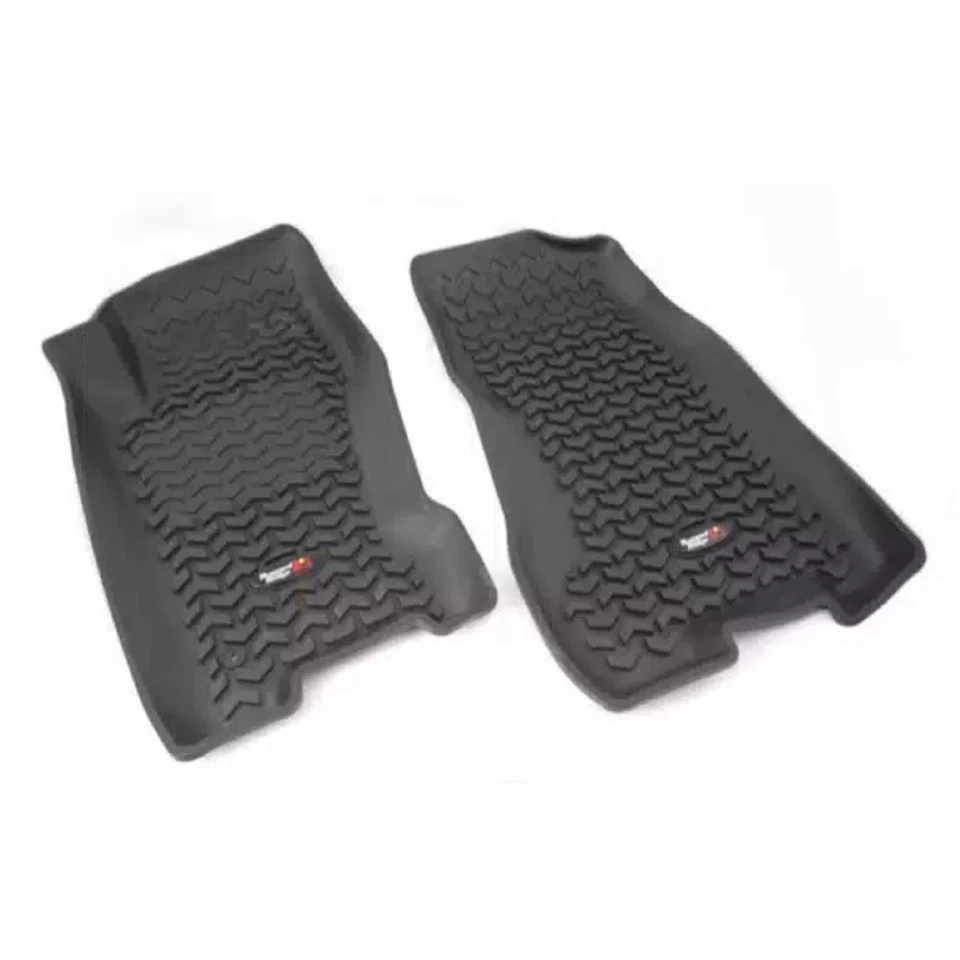 Rugged Ridge All Terrain Front Row Black 2-Pc Floor Liners for Grand Cherokee - Image 1 of 4