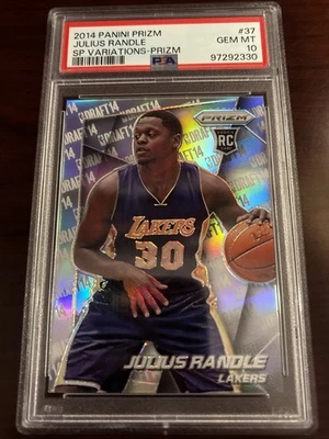 Julius Randle 新秀“SP Variations-Prizm”PSA 💎Gem Mint 10 🔥🔥🔥 — 第 1/4 张图片