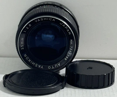Lente de montaje con tornillo Yashica 35 mm f/2,8 automático Yashikor M42 (LEER) Foto 1 de 4