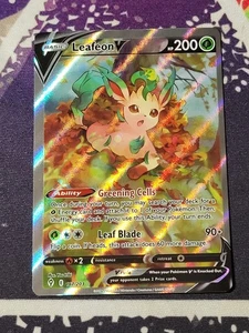 Leafeon V Evolving Skies Alt Art 167/203 Full Art Ultra Rare NM - Picture 1 of 6