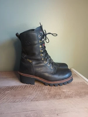 Botas de trabajo Georgia Boot Insulate Logger Thinsulate 200 para hombre 7,5 para mujer 9 combate Foto 1 de 4
