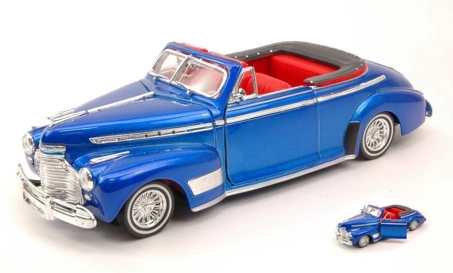 Welly WE4111 CHEVROLET SPECIAL DELUXE 1941 METALLIC BLUE 1:24 Modellino - Immagine 1 di 1
