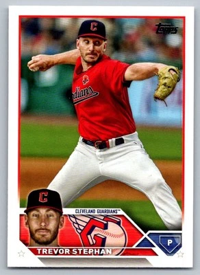 2023 Topps Update Trevor Stephan Cleveland Guardians #US272 - Image 1 of 2
