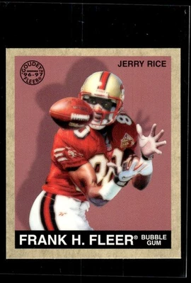 Fleer Goudey Jerry Rice 1997 San Francisco 49ers #134 Foto 1 de 2