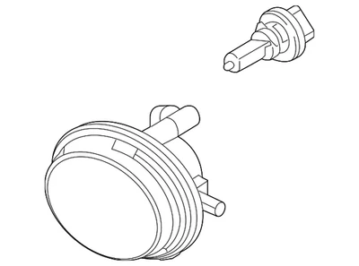 Подлинная противотуманная фара в сборе для Mazda TK21-51-690A - Изображение 1 из 2
