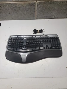 microsoft egonimic keyboard 4000 v1.0 "WORKS" - Picture 1 of 12