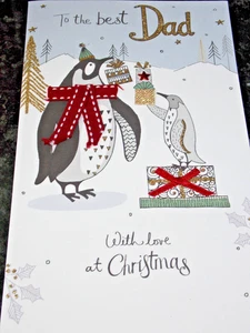 Tarjeta de Navidad To the Best Dad. (CH8) - Imagen 1 de 2