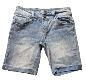 Vintage Mudd Long Denim Shorts Girls Size 8 - Picture 1 of 7