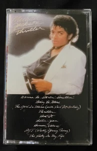 Michael Jackson Thriller Cassette Tape 1982 Epic CBS Vintage  - Picture 1 of 2