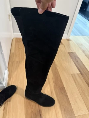 Stuart Weitzman Over The Knee Suede Boots Size 7 - Image 1 of 4