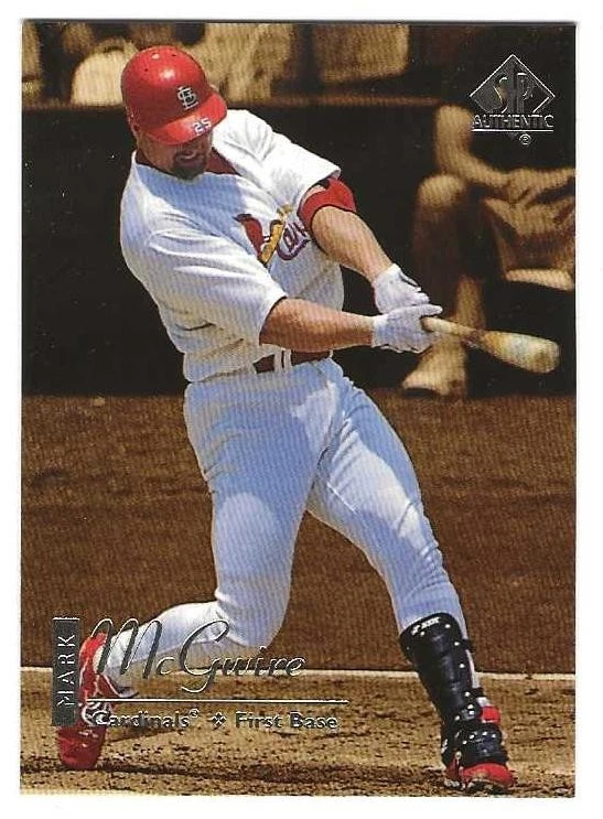 1999 SP Authentic #79 Mark McGwire St. Louis Cardinals BV$2.50 - Image 1 of 1