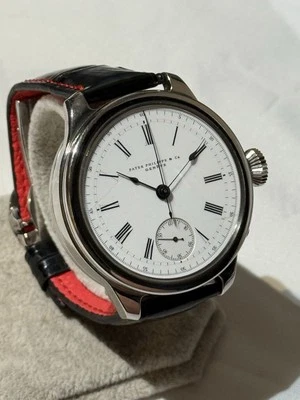 Movimiento cronógrafo Patek Philippe de alta calidad: reloj de matrimonio Foto 1 de 4