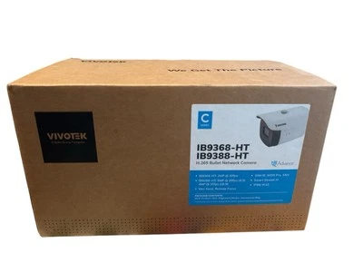 Vivotek IB9388-HT 5 Megapixel Outdoor HD Network Camera - Bullet - TAA Compliant - Image 1 of 3