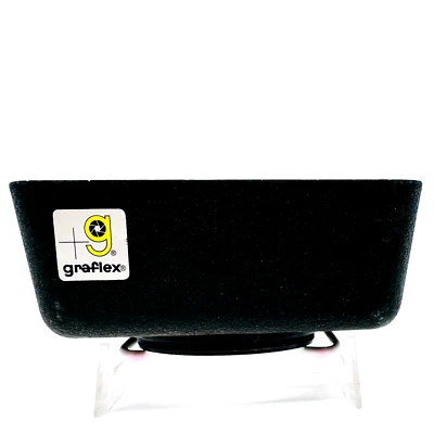 Vintage Graflex 3.5" x 4.75" Rectangular "graphite" 67mm Lens Hood Used - Image 1 of 4