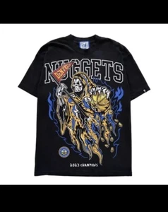 Warren Lotas Denver Nuggets 2023 Champions T-Shirt XXL New W/Tags - Picture 1 of 3