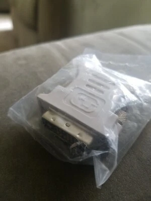 DVI-D Digital Dual Link Male 24+1 To Vga Adapter Computer Monitor Adapter USA - Image 1 of 3
