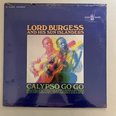 Lord Burgess & His Sun Islanders Calypso Go Go Factory Sealed New Vinyl LP - Image 1 of 3