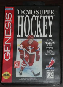 Sega Genesis. Tecmo Super Hockey (NTSC USA/CAN) - Bild 1 von 4